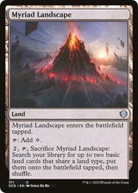 Myriad Landscape, Starter Commander Decks
