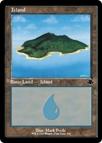 Island (404) (Retro Frame), Dominaria Remastered