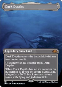 Dark Depths (Borderless), Dominaria Remastered
