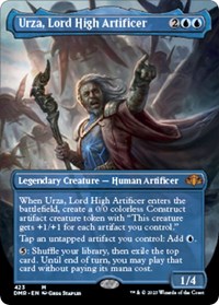 Urza, Lord High Artificer (Borderless), Dominaria Remastered
