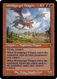 Worldgorger Dragon (Retro Frame), Dominaria Remastered