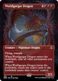 Worldgorger Dragon (Borderless), Dominaria Remastered