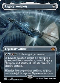 Legacy Weapon (Borderless), Dominaria Remastered