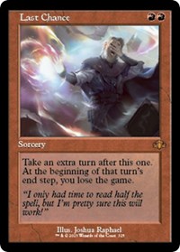 Last Chance (Retro Frame), Dominaria Remastered