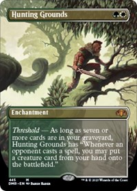 Hunting Grounds (Borderless), Dominaria Remastered