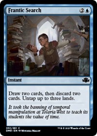 Frantic Search, Dominaria Remastered
