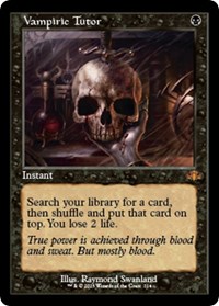 Vampiric Tutor (Retro Frame), Dominaria Remastered