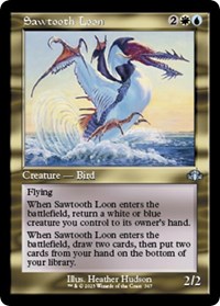 Sawtooth Loon (Retro Frame), Dominaria Remastered