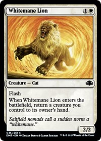 Whitemane Lion, Dominaria Remastered