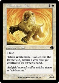 Whitemane Lion (Retro Frame), Dominaria Remastered