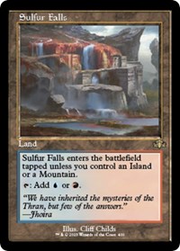 Sulfur Falls (Retro Frame), Dominaria Remastered