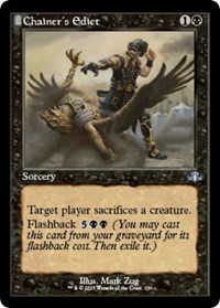 Chainer's Edict (Retro Frame), Dominaria Remastered