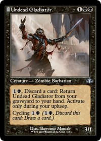 Undead Gladiator (Retro Frame), Dominaria Remastered