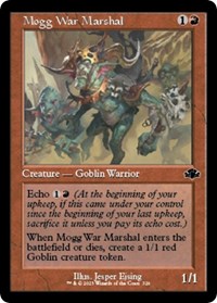 Mogg War Marshal (Retro Frame), Dominaria Remastered