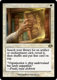 Enlightened Tutor (Retro Frame), Dominaria Remastered