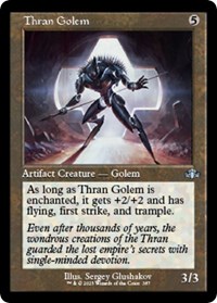 Thran Golem (Retro Frame), Dominaria Remastered
