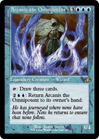 Arcanis the Omnipotent (Retro Frame), Dominaria Remastered