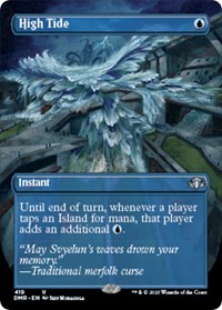 High Tide (Borderless), Dominaria Remastered