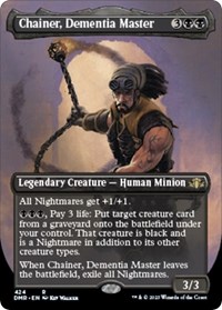 Chainer, Dementia Master (Borderless), Dominaria Remastered