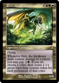 Rith, the Awakener (Retro Frame), Dominaria Remastered