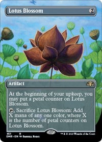 Lotus Blossom (Borderless), Dominaria Remastered