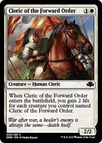 Cleric of the Forward Order, Dominaria Remastered