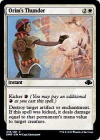 Orim's Thunder, Dominaria Remastered