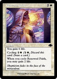 Renewed Faith (Retro Frame), Dominaria Remastered