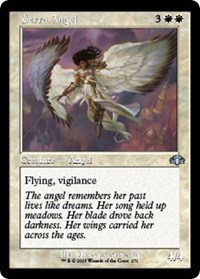 Serra Angel (Retro Frame), Dominaria Remastered