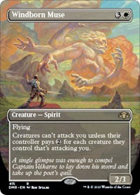 Windborn Muse (Borderless), Dominaria Remastered
