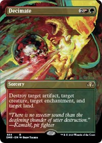 Decimate (Borderless), Dominaria Remastered