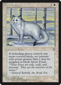 Arctic Foxes, Ice Age