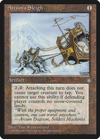 Arcum's Sleigh, Ice Age