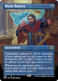 Mystic Remora (Borderless), Dominaria Remastered