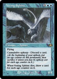 Vexing Sphinx (Retro Frame), Dominaria Remastered