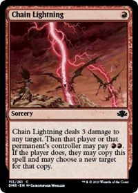 Chain Lightning, Dominaria Remastered