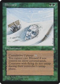 Blizzard, Ice Age
