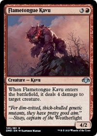 Flametongue Kavu, Dominaria Remastered