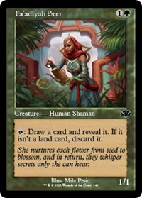 Fa'adiyah Seer (Retro Frame), Dominaria Remastered