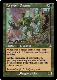 Forgotten Ancient (Retro Frame), Dominaria Remastered