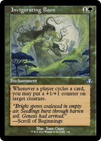 Invigorating Boon (Retro Frame), Dominaria Remastered