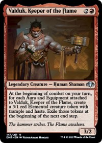 Valduk, Keeper of the Flame, Dominaria Remastered