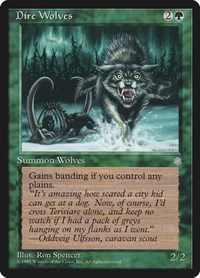 Dire Wolves, Ice Age