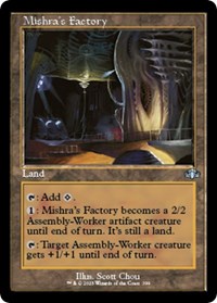 Mishra's Factory (Retro Frame), Dominaria Remastered