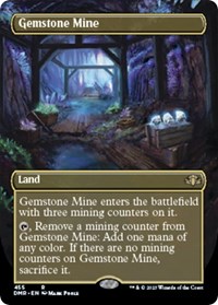 Gemstone Mine (Borderless), Dominaria Remastered