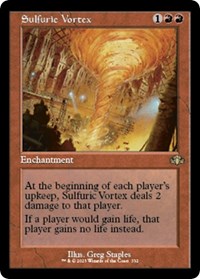 Sulfuric Vortex (Retro Frame), Dominaria Remastered