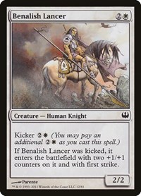Benalish Lancer, Duel Decks: Knights vs. Dragons