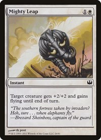 Mighty Leap, Duel Decks: Knights vs. Dragons