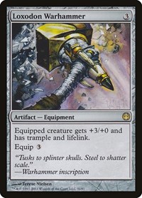 Loxodon Warhammer, Duel Decks: Knights vs. Dragons