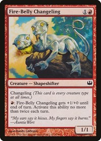 Fire-Belly Changeling, Duel Decks: Knights vs. Dragons